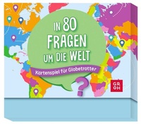 Abbildung von: In 80 Fragen um die Welt - Kartenspiel für Globetrotter - Groh