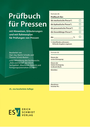 Bild: Prüfbuch für Pressen - Erich Schmidt Verlag