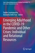 Cover: Emerging Adulthood in the COVID-19 Pandemic and Other Crises: Individual and Relational Resources - Springer