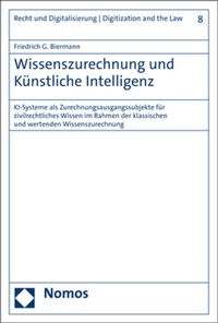 Bild: Wissenszurechnung und Künstliche Intelligenz - Nomos
