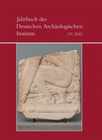 Abbildung von: Jahrbuch des Deutschen Archäologischen Instituts 137, 2022 - Reichert Verlag