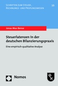 Cover: Steuerlatenzen in der deutschen Bilanzierungspraxis - Nomos
