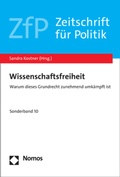 Cover: Wissenschaftsfreiheit - Nomos