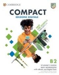 Cover: Compact First for Schools B2 First Student's Book and Workbook with eBook and Digital Pack (Italian Edition) - Cambridge University Press