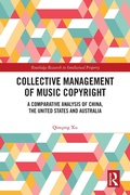 Cover: Collective Management of Music Copyright - Routledge