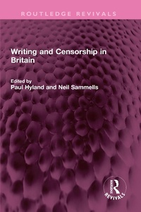 Abbildung von: Writing and Censorship in Britain - Routledge