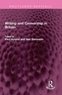 Cover: Writing and Censorship in Britain - Routledge