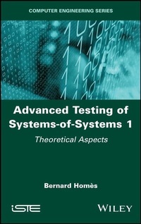 Enlarge image Cover: Advanced Testing of Systems-of-Systems, Volume 1 - Wiley