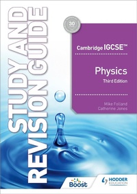 Enlarge image Cover: Cambridge IGCSE(TM) Physics Study and Revision Guide Third Edition - Hodder Education