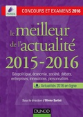 Cover: Le meilleur de l'actualit&eacute; 2015-2016 - Dunod
