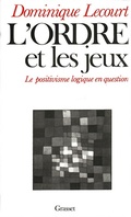 Cover: L'ordre et les jeux - Grasset