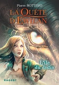 Cover: La Qu&ecirc;te d'Ewilan - Tome 3 : L'&icirc;le du destin - Rageot Editeur
