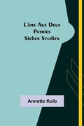 Cover: L'Ame aux deux patries - Alpha Editions