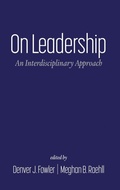 Cover: On Leadership - Information Age Publishing
