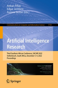 Enlarge image Cover: Artificial Intelligence Research - Springer