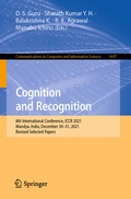 Cover: Cognition and Recognition - Springer