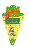 Cover: Schlau f&uuml;r die Schule: R&auml;tselspa&szlig; zum Schulstart mit Stickern (Schult&uuml;te 2023 gr&uuml;n/gelb) - Carlsen
