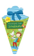 Cover: Schlau f&uuml;r die Schule: R&auml;tselspa&szlig; zum Schulstart mit Stickern (Schult&uuml;te 2023 blau) - Carlsen