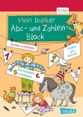 Cover: Schlau f&uuml;r die Schule: Mein bunter ABC- und Zahlen-Block - Carlsen