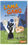 Cover: Die Lama-Gang. Mit Herz und Spucke 1: Ein Fall f&uuml;r alle Felle - Carlsen