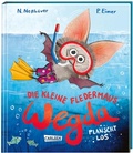 Cover: Die kleine Fledermaus Wegda: Wegda planscht los - Carlsen