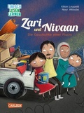Cover: Zari und Nivaan - Die Geschichte einer Flucht - Carlsen