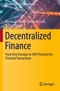 Cover: Decentralized Finance - Springer