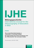Cover: IJHE Bildungsgeschichte - Verlag Julius Klinkhardt