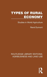 Enlarge image Cover: Types of Rural Economy - Routledge