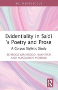 Cover: Evidentiality in Sa'di's Poetry and Prose - Routledge