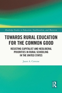 Enlarge image Cover: Towards Rural Education for the Common Good - Routledge