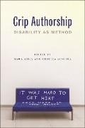 Cover: Crip Authorship - New York University Press