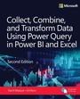Cover: Collect, Combine, and Transform Data Using Power Query in Power BI and Excel - Addison Wesley