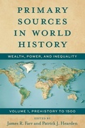Cover: Primary Sources in World History - Rowman & Littlefield Publishers