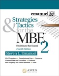Cover: Strategies & Tactics for the MBE 2 - Aspen Publishing