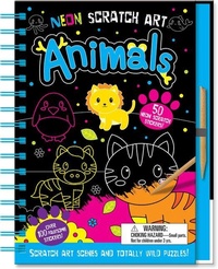 Enlarge image Cover: Neon Scratch Art Animals - Imagine That Publishing Ltd