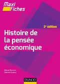 Cover: Maxi Fiches - Histoire de la Pensee Economique - 2e Ed. - Dunod