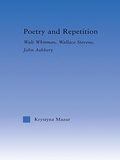 Cover: Poetry and Repetition - Routledge