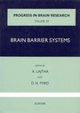 Cover: Brain Barrier Systems - Elsevier