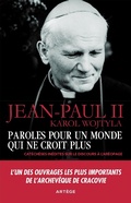 Cover: Paroles pour un monde qui ne croit plus - Art&egrave;ge Editions