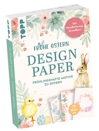 Abbildung von: Design Paper Frohe Ostern A6 - Frech