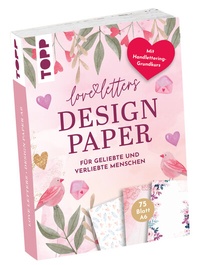 Abbildung von: Design Paper Love Letters A6 - Frech