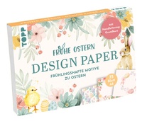 Abbildung von: Design Paper Frohe Ostern A5 - Frech