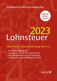 Abbildung von: Lohnsteuer 2023 - Manz
