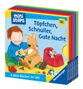 Cover: ministeps Mein erster B&uuml;cher-W&uuml;rfel: T&ouml;pfchen, Schnuller, Gute Nacht (B&uuml;cher-Set) - ab 18 Monate - Ravensburger
