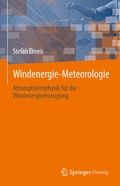 Cover: Windenergie Meteorologie - Springer Vieweg