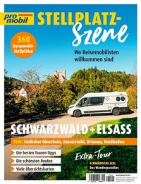 Abbildung von: pro mobil Stellplatz-Szene - Schwarzwald plus Oberrhein und Elsass - Motorbuch Verlag
