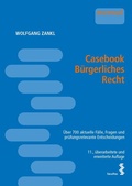 Cover: Casebook B&uuml;rgerliches Recht - Facultas