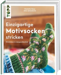 Abbildung von: Einzigartige Motivsocken stricken - Frech