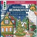 Cover: Colorful Secrets - Wundersch&ouml;ne Weihnachten (Ausmalen auf Zauberpapier) - frechverlag GmbH
